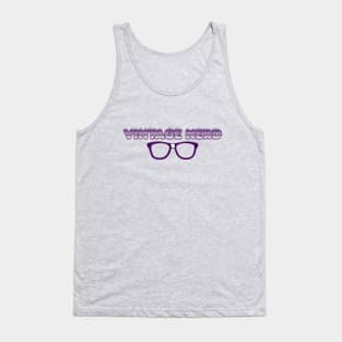 Retro Vintage Nerd Tank Top